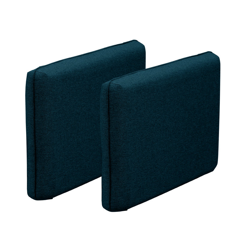 Accoudoirs du fauteuil, Bleu