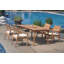 Vellore Outdoor - Piece Teak Dining Set-383283140-402405015