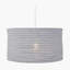 Yaqub 1 - Light Grey Drum Pendant-1345369576