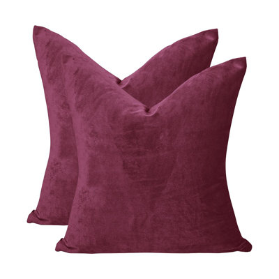 Matte Velvet Cushion Cover - 1 Pc