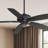 52" Arballo 5 - Blade Standard Ceiling Fan in Matte Black with Pull Chain-1244741349