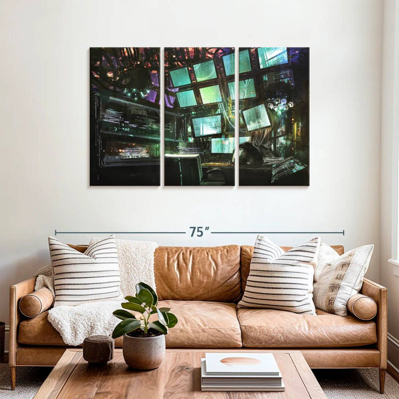 Kelan Tech Workspace, 36" H x 57" W