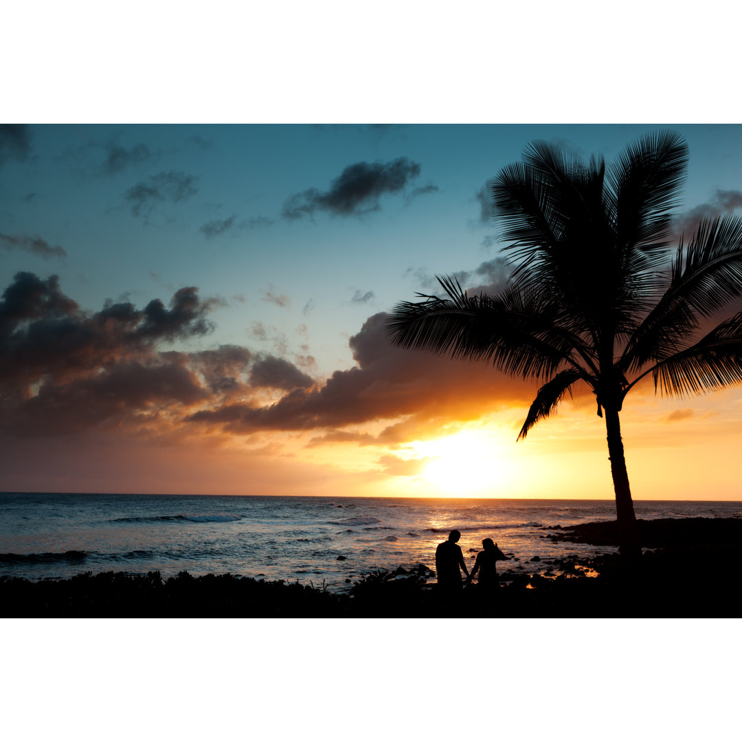 Sonnenuntergang am Strand von Poipu