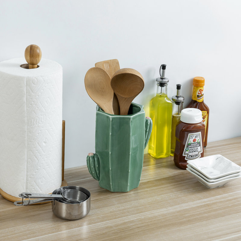 Ceramic / Porcelain Novelty Utensil Crock