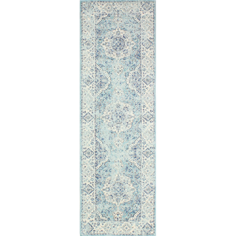 Boykins Oriental Area Rug, Runner 77 x 244cm