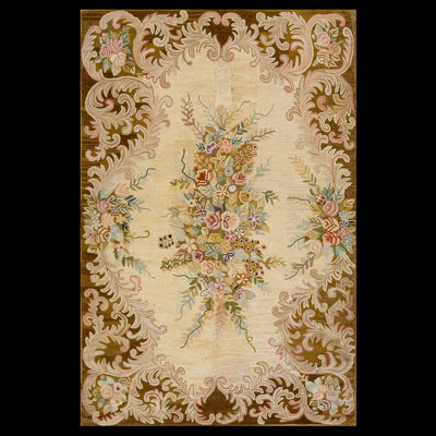 Tapis crocheté One-of-a-Kind American
