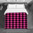 Polyester Gingham Comforter-1495680406