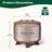 Upholstered Storage Ottoman Bench, PU Leather Button Tufted Ottoman Footrest Stool for Living Room-1018384417