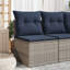 55cm Wide Patio Sofa with Cushions