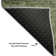 Premium Machine Washable Prisco Olive Rug