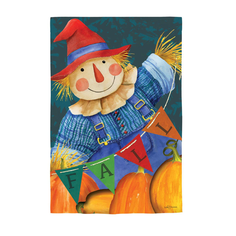 Drapeau de jardin Weehawken en polyester 43 x 29 po
