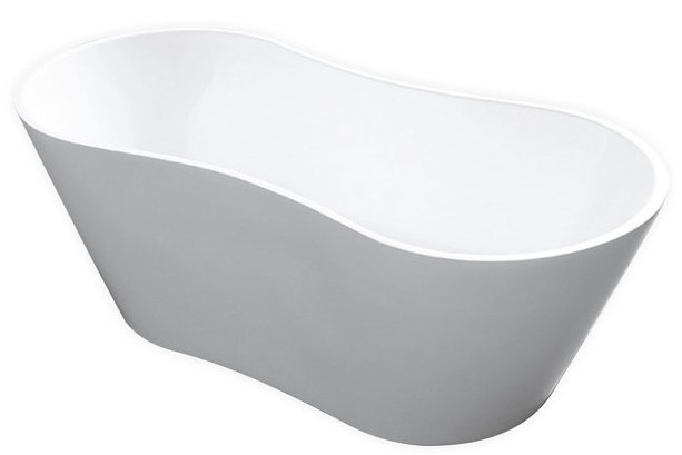 Onde 66'' x 29.8'' Soaking Acrylic Bathtub