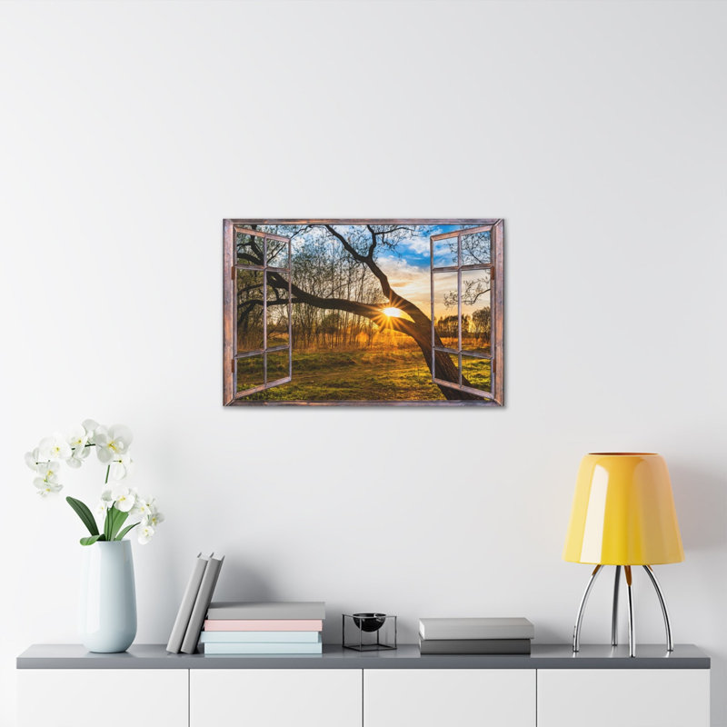 No Frame Print on Canvas, 16cm H x 20cm W