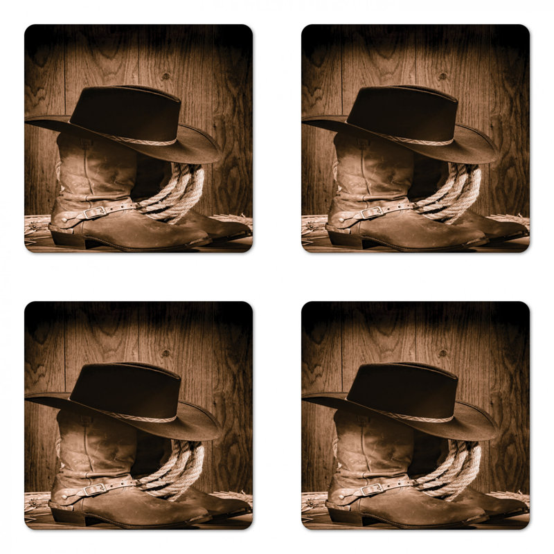 Sous-verre western