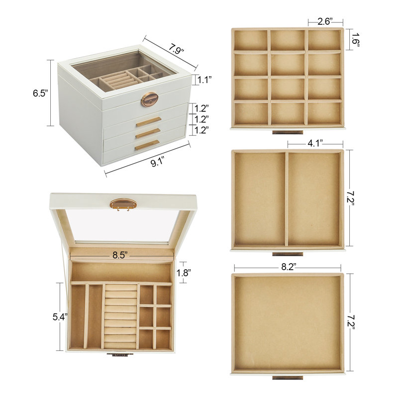 Jewellery Box + Drawers