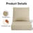 Outdoor Cushion Set of 2, 5.75 Inch Deep Seat Patio Furniture Cushions with Removable Cover,Replacement Patio Cushion Set for Chair,Sofa,Loveseat-438138193