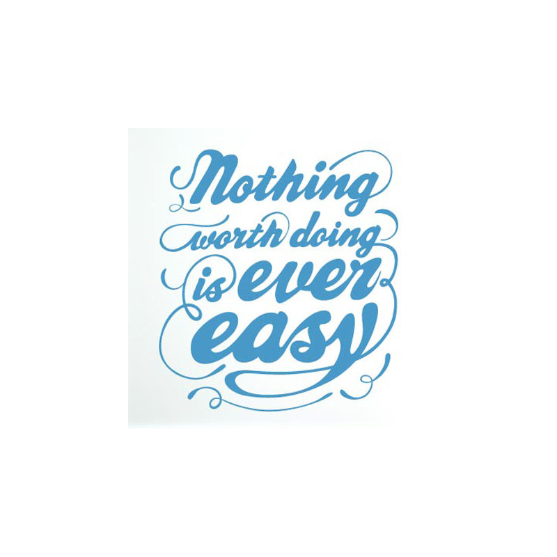 Wall Decal, Blue