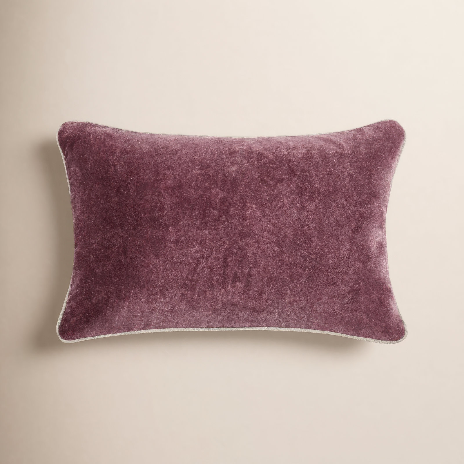 Goodall Cotton Throw Pillow, Rectangle 14"H x 20"W, Sangria Red