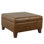 Gallup 28" Wide Leather Square Storage Ottoman Bench