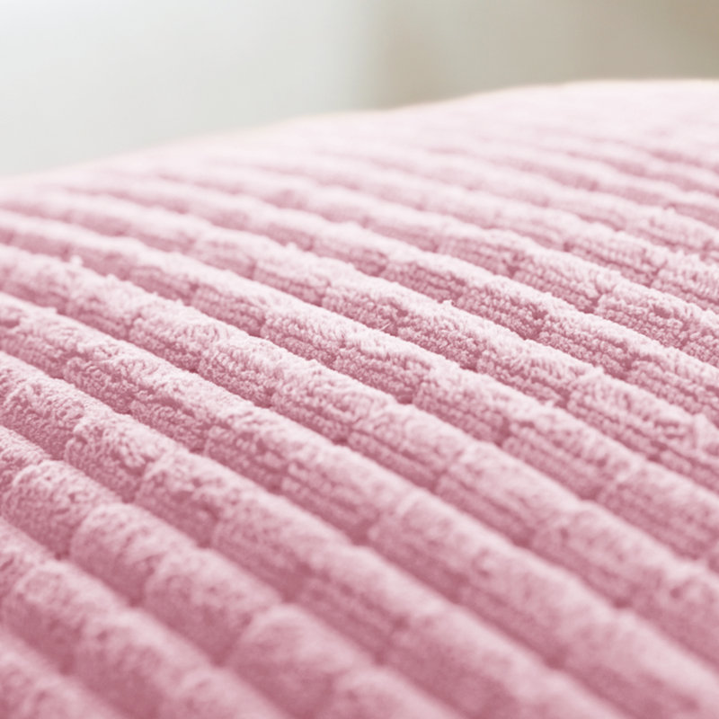 Kenley Citronella Square Cushion Cover, 51cm H x 51cm W x 1cm D, Baby Pink