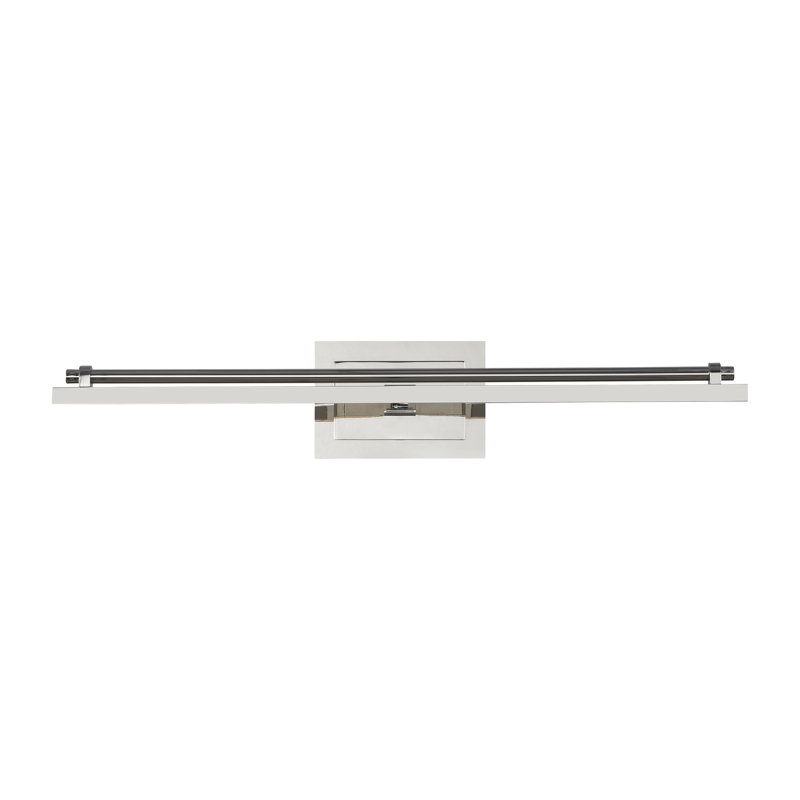 Kal Dimmable LED Wall Mounted Picture Light, Polished Nickel