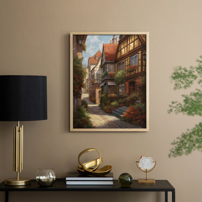 «LANDSCAPES Series CCLXIX», reproduction encadrée - bois massif