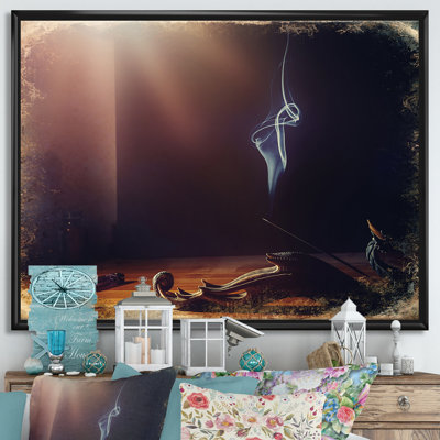«Incense Smoke and Sunshine Old», reproduction d'impression sur toile