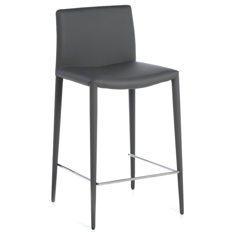 Zeno Bar and Counter Stool, Gris, Tabouret de comptoir (assise de 26 po de hauteur)