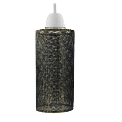 22cm H Metal Drum Lamp Shade ( Uno )