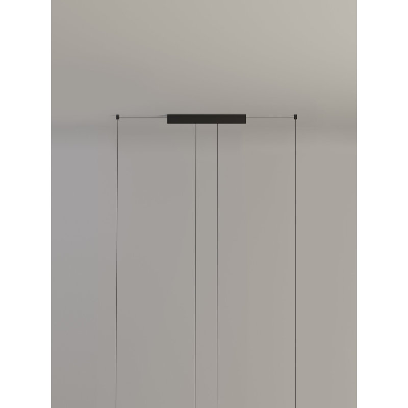 Sistema Lámina 85, White Gray, 31 W, 202.5" H x 46.4" W x 11.8" D