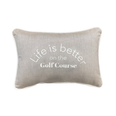Lumbar Indoor/Outdoor Pillow Cover & Insert