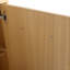 Armoire de salle de bain autoportante 48 po, 2 portes à fermeture douce et 3 tablettes de rangement ouvertes, emballage KD (meuble-lavabo seulement, sans lavabo)