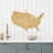 XXL Destination USA Cutting and Serving Board