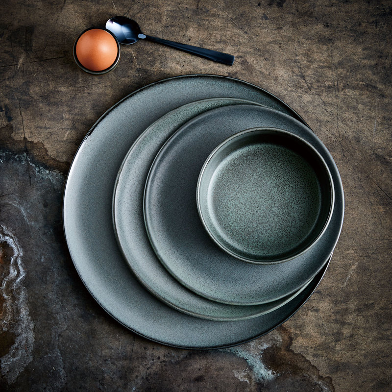 Boscobel Dessert Plate, Green