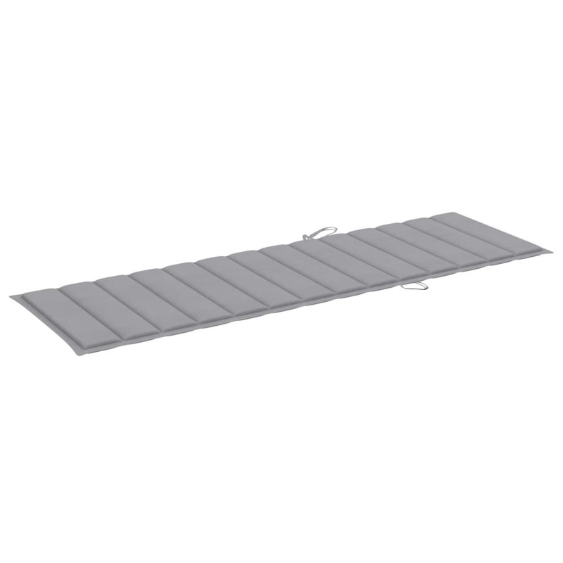 Outdoor Seat / Back Cushion, 23.6" W x 78.7" D x 1.2" H, Gray