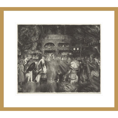 The Tournament by George Wesley Bellows - Giclee Framed Print