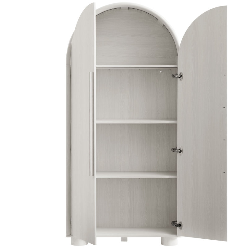 Armoire de rangement haute Bellamy, Ash