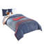 Blue Microfiber Comforter Set-50205227