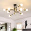 8-Light Sputnik Sphere Semi Flush Mount