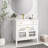 Freestanding Bathroom Storage With Motion-Sensor Light Strip And Storage And Sink-1289105089