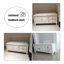 Banc rembourré blanc-630886520