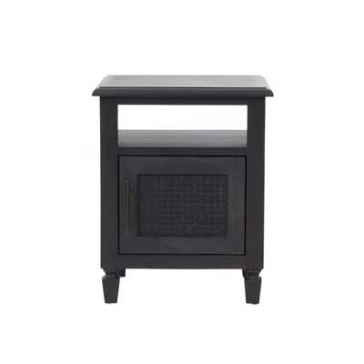 Rustic Design 1 Door Nightstand by Dakota Fields