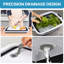 Baignoire de préparation pliable pour la préparation des repas, la marinade, le rangement des aliments, les pique-niques, le camping, les barbecues