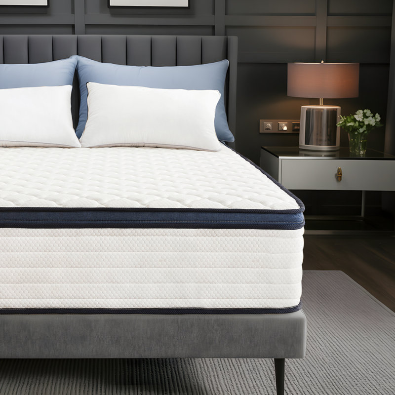 14-Inch Queen Hybrid Mattress – Cooling Gel Memory Foam, Pressure Relief & Motion Isolation, King