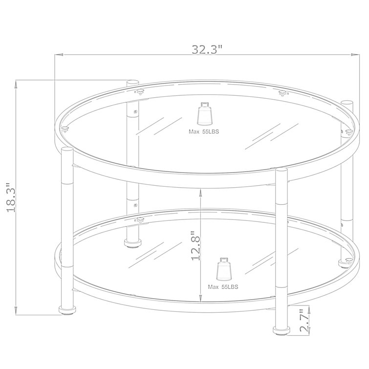 Ivy Bronx Junice Coffee Table - Wayfair Canada