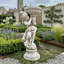 JANET Girl Planter 75cm Antique Stone Effect