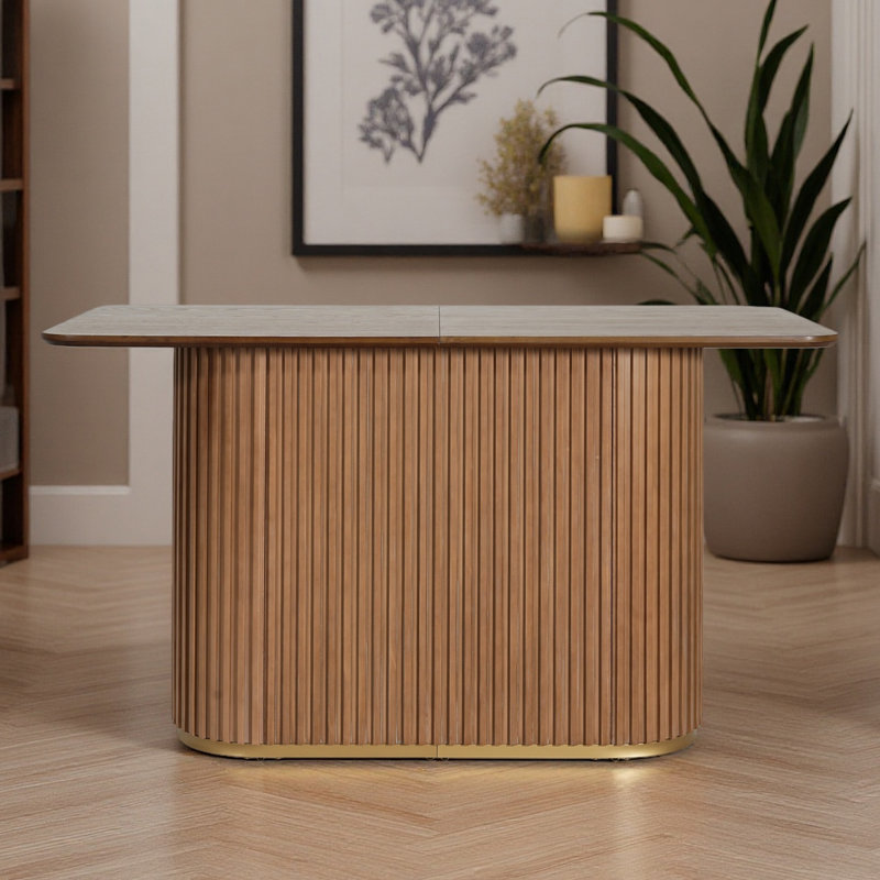 63.00"L Counter Table, Light Ash