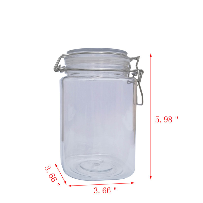 Verrou métallique PET, H 4,21 po x l 4,13 po