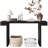60Inches Rustic Farmhouse Console Table , Distressed Wood Finish Entryway Sofa Side Table For Living Room, Hallway, Black-139554107