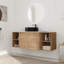 Meuble-lavabo simple 54 po avec lavabo en céramique